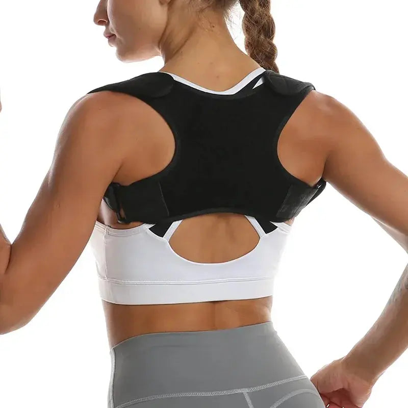 Adjustable Back & Posture Corrector – Neck, Shoulder & Back Support Brace for Adults, Invisible Hunchback Prevention